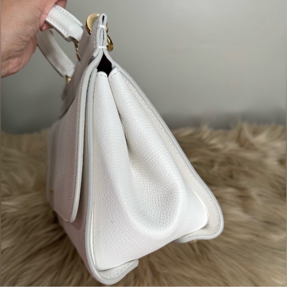 Dolce & Gabbana Miss Sicily Satchel Bag . White. - Picture 7 of 10